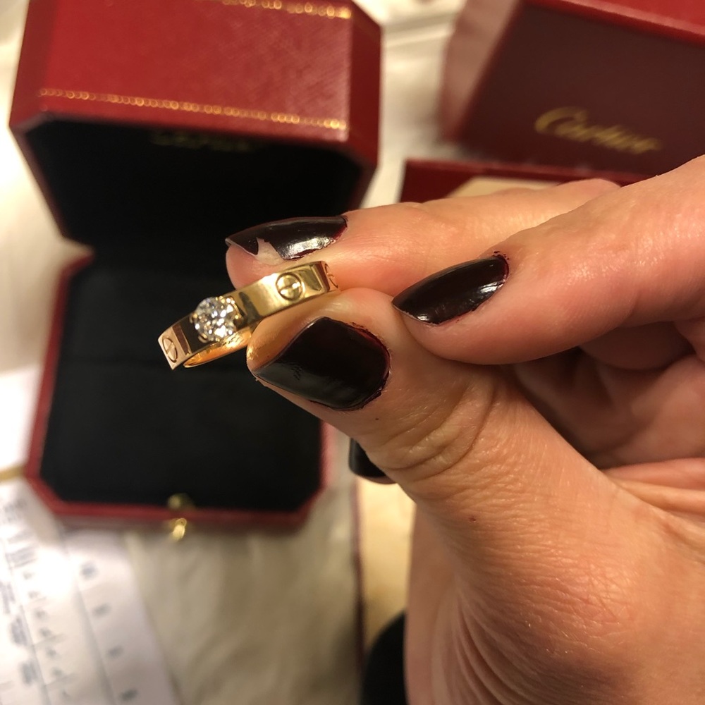 💎GORGEOUS💎Cartier Solitaire Love Band